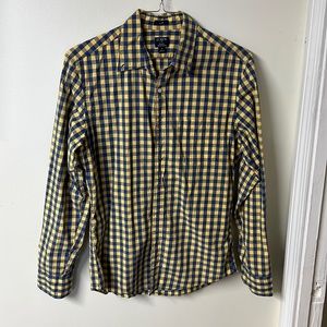 J crew men’s medium slim flex washed shirt